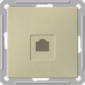 W59 РОЗЕТКА компьютерная RJ45 кат. 5e, механизм, СЛОНОВАЯ КОСТЬ RSI-152K5E-2-86 - фото 11582
