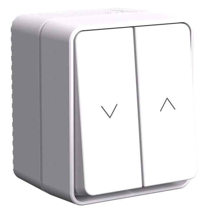 ATLASDESIGN PROFI IP54 О/У 2-клавишный ВЫКЛЮЧАТЕЛЬ ДЛЯ ЖАЛЮЗИ, сх.4, 10А, БЕЛЫЙ ATN540119 - фото 11864