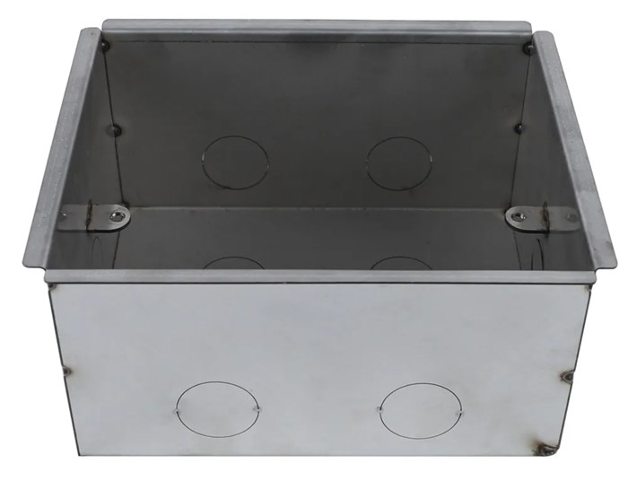 MultiDesk Коробка монтажная для бетонных полов для люка на 8 модулей СТАЛЬ MDK10308 - фото 14908