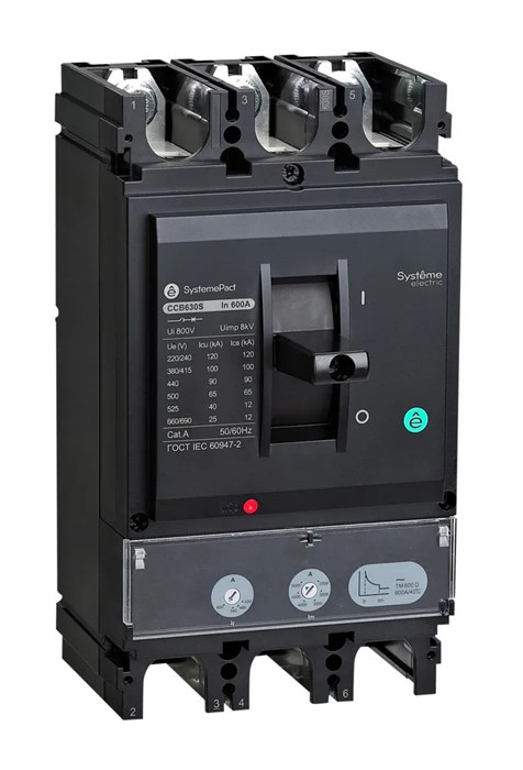 АВТ.ВЫКЛ SYSTEMEPACT CCB400 36КА S1.3M 3P3D 320A SPC400F32013M3DF - фото 20592