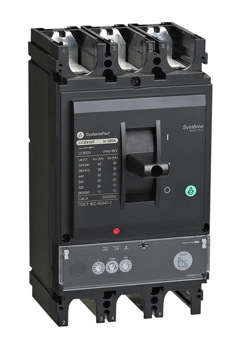 АВТ.ВЫКЛ SYSTEMEPACT CCB400 150KA S1.3M 3P3D 320A SPC400L32013M3DF - фото 20610