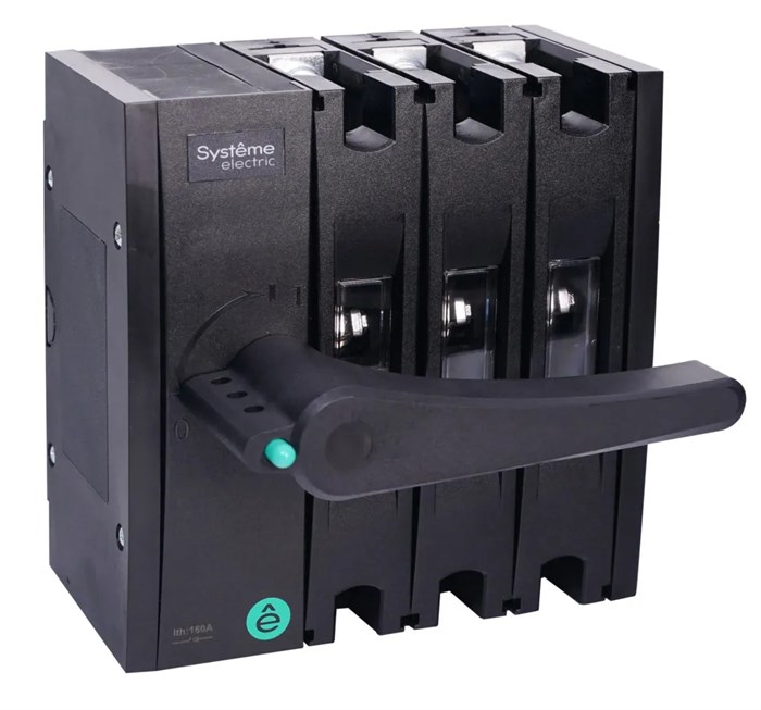 ВЫКЛ.-РАЗЪЕДИНИТЕЛЬ SYSTEMEPACT SD160 3P 63A РУКОЯТКА СЛЕВА ФРОНТ._РУКОЯТКА ЗАКАЗЫВАЕТСЯ ОТДЕЛЬНО SSD01603LF0063 - фото 20990