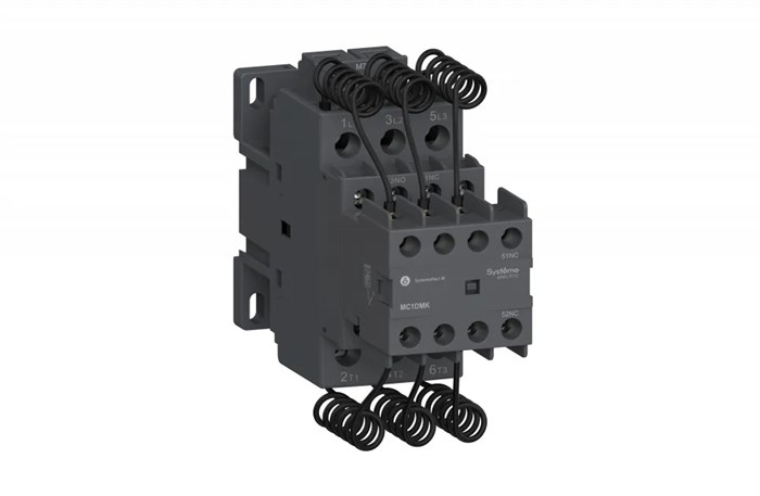 КОНТАКТОР MC1D ДЛЯ КОНДЕНСАТОРНЫХ БАТАРЕЙ 25 КВАР 1НО/2НЗ 24V 50/60ГЦ MC1DMKB7 - фото 21673