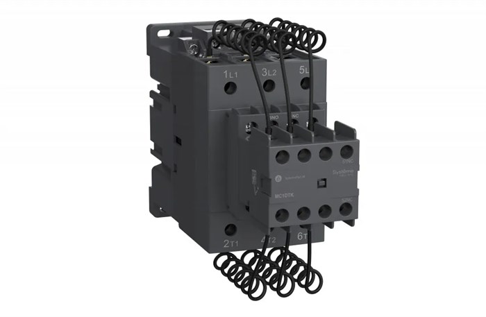 КОНТАКТОР MC1D ДЛЯ КОНДЕНСАТОРНЫХ БАТАРЕЙ 40 КВАР 1НО/2НЗ 380V 50/60ГЦ MC1DTKQ7 - фото 21701