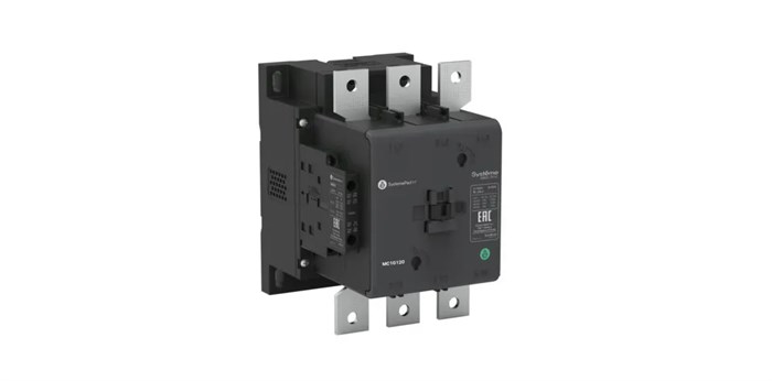 КОНТАКТОР MC1G 3P 120A 2НО+2НЗ AC/DC 100-250V 50/60ГЦ MC1G120KUE - фото 21848