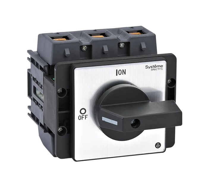 ВЫКЛЮЧАТЕЛЬ-РАЗЪЕДИНИТЕЛЬ 3P 125A IP40 С ЧЁРНОЙ РУКОЯТКОЙ НА ДВЕРЦУ 4 ВИНТАМИ MSD125320B - фото 22775