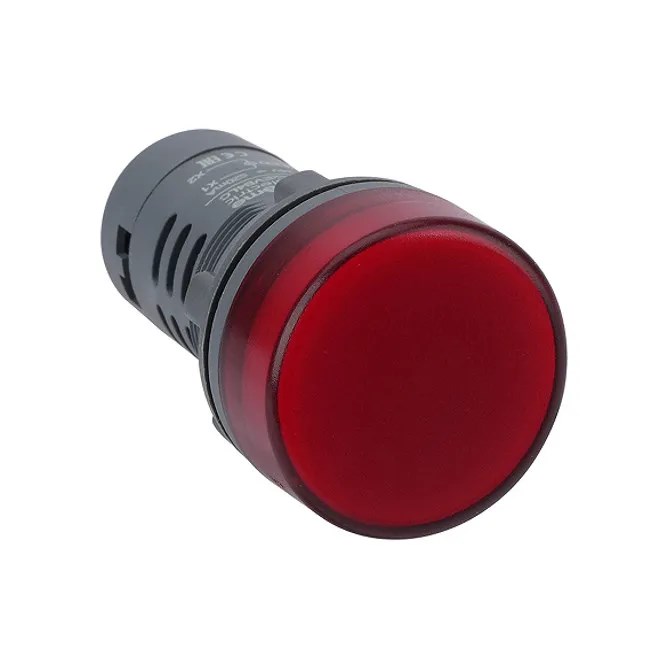 Сигнальная лампа SB7 моноблочная 22мм красная LED 24В DC SB7EV04BP - фото 27179