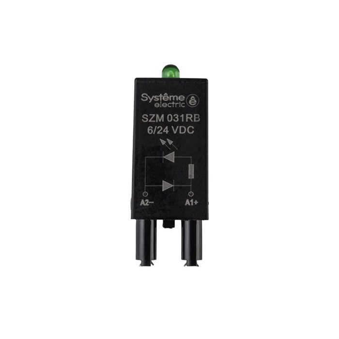 Защитный модуль диод+LED 6/24VDC SZM031RB - фото 27337