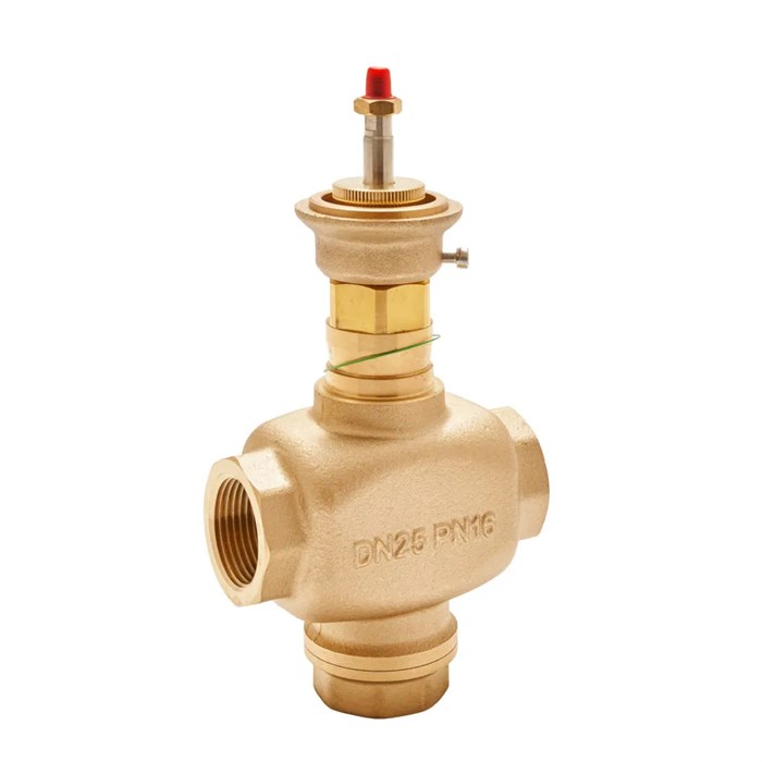 Клапан регулирующий 3-ход смес-разд резьб PN16 DN25 8,0м3/ч -10…+95°С VGTBC025 - фото 28467