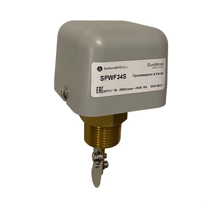 Реле протока, NPT _",DN25…DN32 уст.18…2000л/мин, DOFC/~250В15А SPWF34S - фото 28610