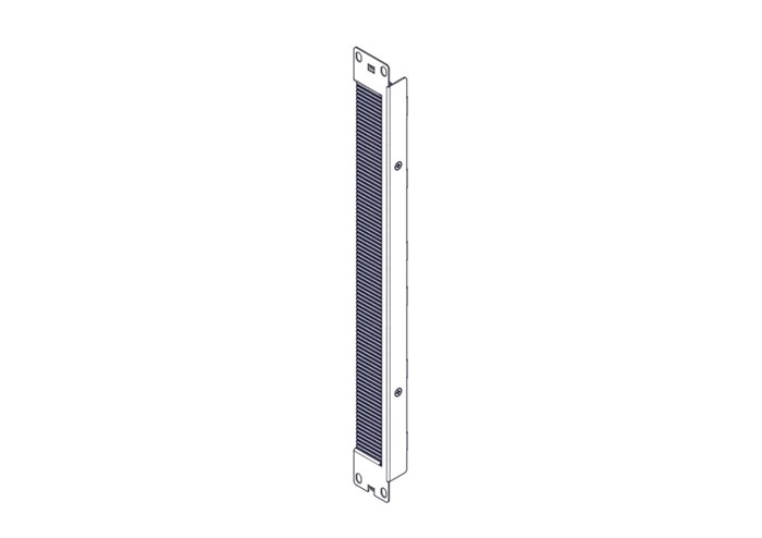Щеточный уплотнитель Systeme Electric, серия Excelente, 1U, 2шт, черный ET8429 - фото 30644