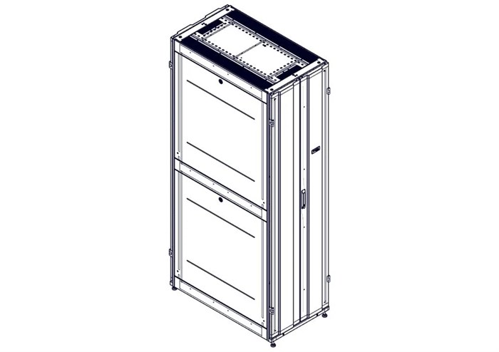 Шкаф Systeme Electric, серия Uniprom, 48U-600/1070, боковые панели 4шт, черный UR3107 - фото 30718