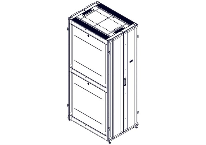 Шкаф Systeme Electric, серия Uniprom, 48U-750/1070, боковые панели 4шт, черный UR3157 - фото 30749