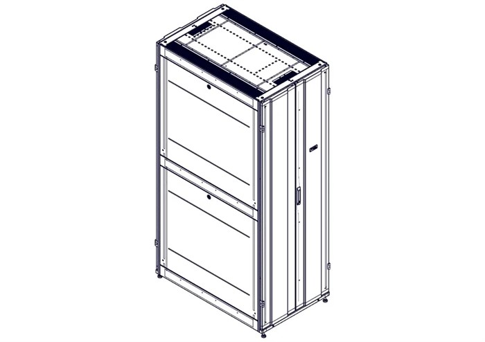 Шкаф Systeme Electric, серия Uniprom, 48U-750/1200, боковые панели 4шт, черный UR3357 - фото 30844