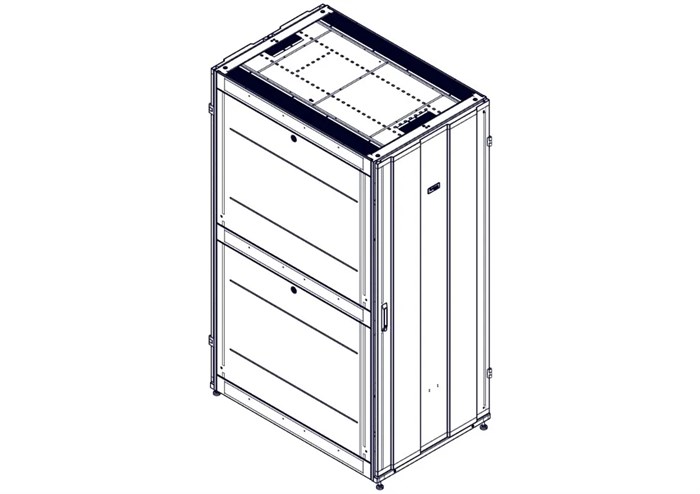 Шкаф Systeme Electric, серия Uniprom, 42U-800/1200, боковые панели 4шт, черный UR3380 - фото 30867