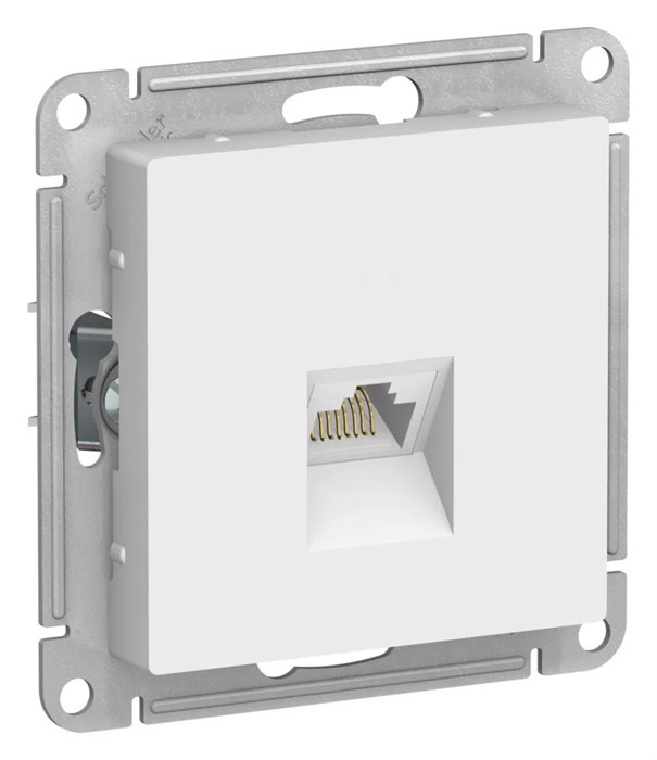 ATLASDESIGN РОЗЕТКА компьютерная RJ45 кат. 6A, механизм, ЛОТОС ATN001386 - фото 4178