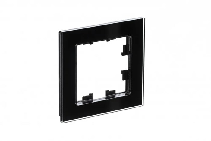 ATLASDESIGN NATURE 1-постовая РАМКА, ОРГАНИЧЕСКОЕ СТЕКЛО ЧЕРНЫЙ ATN321001 - фото 5148