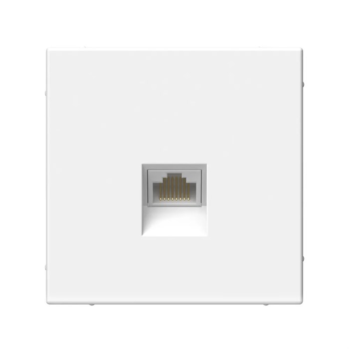 ARTGALLERY РОЗЕТКА компьютерная RJ45, кат. 6A, механизм, БЕЛЫЙ GAL000186 - фото 6700