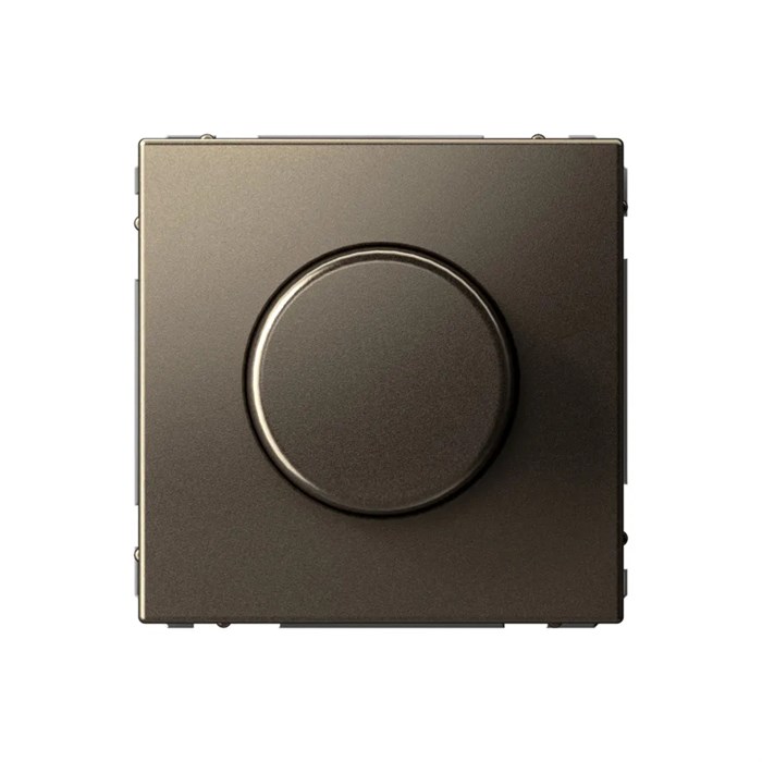 ARTGALLERY СВЕТОРЕГУЛЯТОР (диммер) повор-нажим, LED, RC, 400Вт, механизм, МОККО GAL000623 - фото 7035
