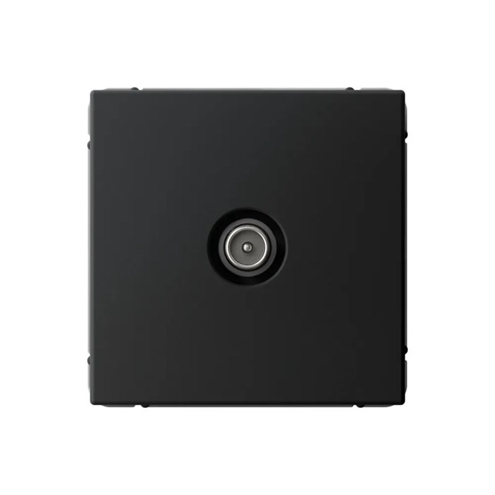 ARTGALLERY TV РОЗЕТКА проходная 4DB, механизм, КАРБОН GAL001092 - фото 7507