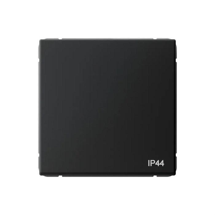ARTGALLERY 1-клавишный ПЕРЕКЛЮЧАТЕЛЬ IP44, 10АХ, механизм, быстрозажим. клем., КАРБОН GAL441061S - фото 8068
