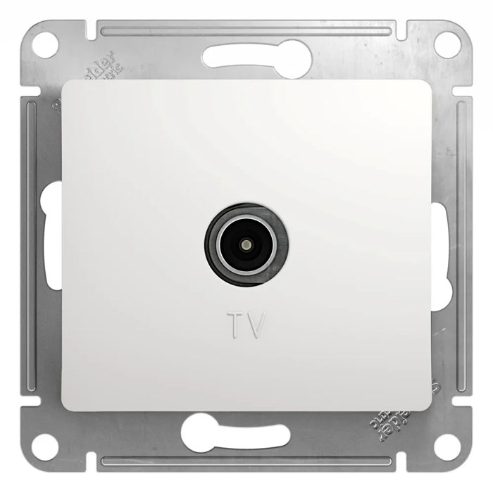 GLOSSA TV АНТЕННА коннектор, механизм, БЕЛЫЙ GSL000193 - фото 8560