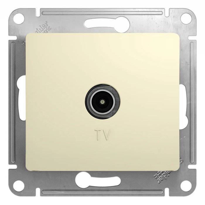 GLOSSA TV АНТЕННА коннектор, механизм, БЕЖЕВЫЙ GSL000293 - фото 8962