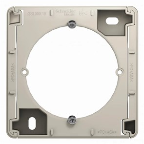 GLOSSA КОРОБКА для наружного монтажа, МОЛОЧНЫЙ GSL000900