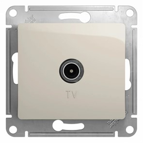 GLOSSA TV АНТЕННА коннектор, механизм, МОЛОЧНЫЙ GSL000993