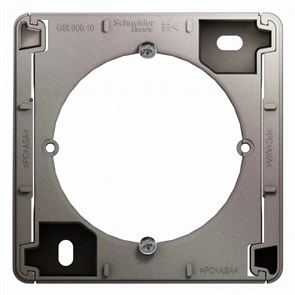 GLOSSA КОРОБКА для наружного монтажа, ПЛАТИНА GSL001200