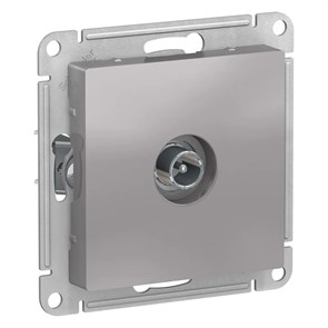 ATLASDESIGN TV РОЗЕТКА оконечная 1дБ, механизм, АЛЮМИНИЙ ATN000391