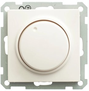 W59 СВЕТОРЕГУЛЯТОР (диммер) поворотно-нажимной, LED, RC, 400Вт, механизм, СЛОНОВАЯ КОСТЬ SR-5S3-2-86