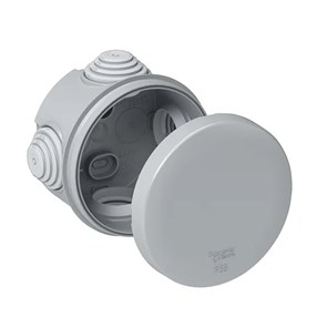 MULTIBOX Коробка распределительная откр. установки D65x40, габариты D84х48, IP55 СЕРАЯ (со стикером) IMT350931