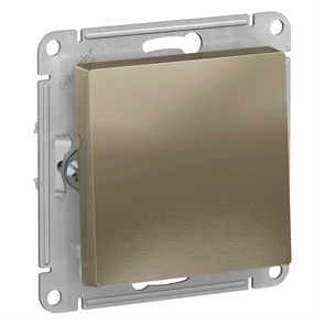 ATLASDESIGN 1-клавишный ВЫКЛЮЧАТЕЛЬ, сх.1, 10АХ, механизм, ШАМПАНЬ ATN000511