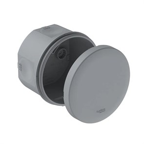 MULTIBOX Коробка распред. D80x50 IP66 с 4 мембр. вводами D20, под пистолет СЕРАЯ (со стикером) IMT351951