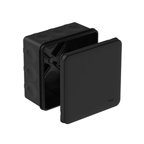 MULTIBOX Коробка распред. 100х100х50 IP66 с 12 мембр. вводами D20, под пистолет ЧЁРНАЯ (со стикером) IMT352981