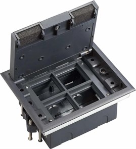 MultiDesk Люк на 8 модулей IP40 для фальшпола с монтажной коробкой, тип MDK10 MDK10108