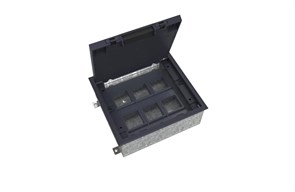 MultiDesk Люк на 12 модулей IP40 для бетонных полов с монтажной коробкой, тип MDK10 MDK10212