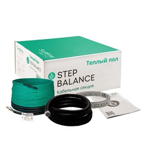 STEP BALANCE Секция кабельная (теплый пол) SBC018055, 18 Вт/м, 990 Вт, 55 м SBC018055