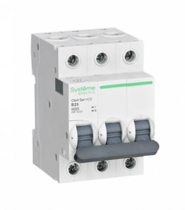 City9 Set Автоматический выключатель (АВ) B 25А 3P 4.5kA 400В C9F14325