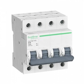 City9 Set Автоматический выключатель (АВ) B 40А 4P 4.5kA 400В C9F14440