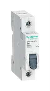 City9 Set Автоматический выключатель (АВ) B 63А 1P 6kA 230В C9F16163