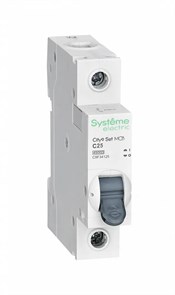 City9 Set Автоматический выключатель (АВ) С 25А 1P 4.5kA 230В C9F34125