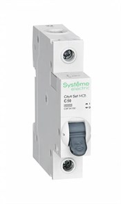 City9 Set Автоматический выключатель (АВ) С 50А 1P 4.5kA 230В C9F34150