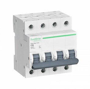 City9 Set Автоматический выключатель (АВ) С 16А 4P 4.5kA 400В C9F34416