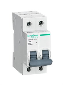City9 Set Автоматический выключатель (АВ) С 50А 2P 6kA 230В C9F36250