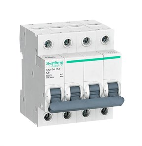 City9 Set Автоматический выключатель (АВ) С 6А 4P 6kA 400В C9F36406