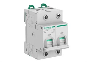 Systeme9 Автоматический выключатель (АВ) 27мм B 100A 2P 10 kA 400В S9H31291