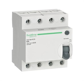 City9 Set ВДТ 63А 4P 100мА A-S 400В C9R76463