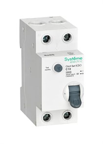 City9 Set Авт. выкл. диф. тока (АВДТ) 1P+N С 10А 6kA 30мА Тип-A 230В C9D65610